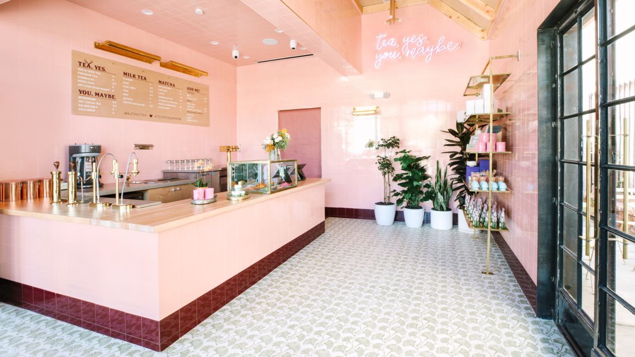 The Brentwood location opened in September 2018; it is just down the street from an Alfred coffee.