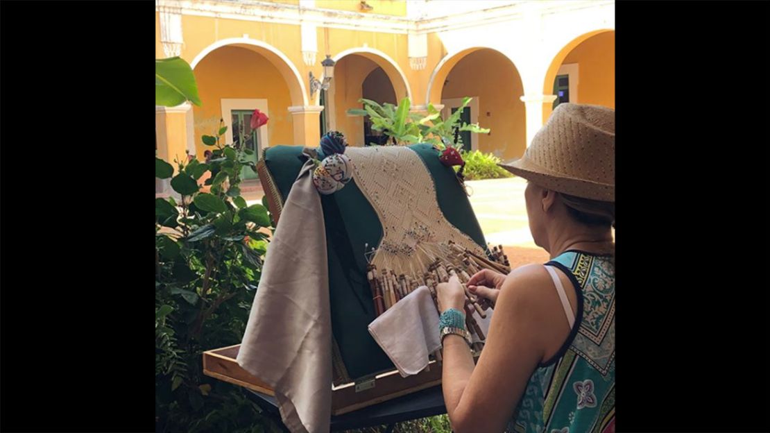 Puerto Rican seamstresses are known for their detailed craftsmanship, such as the "mundillo," a handmade bobbin lace honored on the island.   