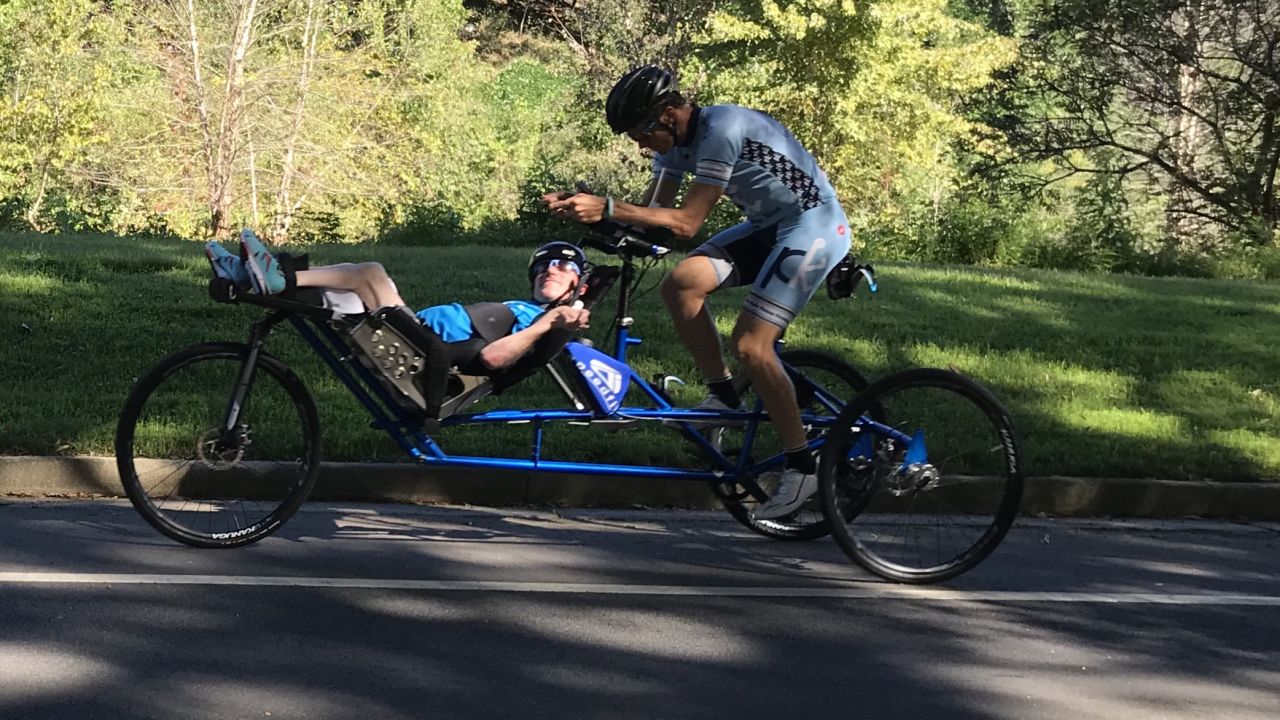 Kyle and Brent have spent the most time preparing for the bicycle stage for Kona.