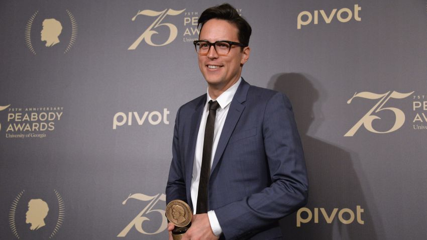 NEW YORK, NY - MAY 21:  Cary Fukunaga poses with award during The 75th Annual Peabody Awards Ceremony at Cipriani Wall Street on May 21, 2016 in New York City.  (Photo by Gary Gershoff/Getty Images for Peabody)