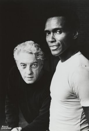 Mitchell and Karel Shook pose for a picture in the 1970s. Motivated by the assassination of Martin Luther King Jr.,  they started the Dance Theatre Of Harlem, an all-black classical ballet company, in 1969.