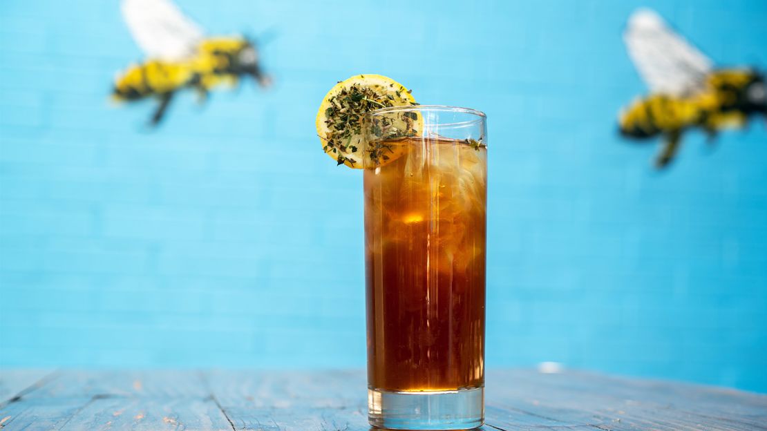 Stay hydrated in Vegas with this whiskey CBD tea.