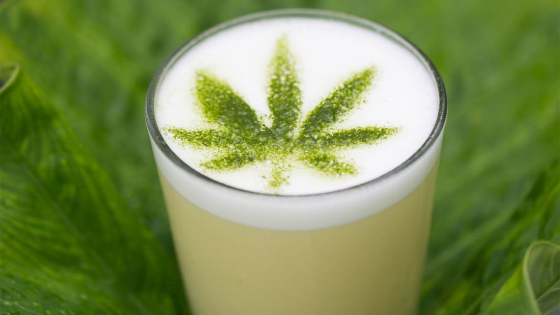 <strong>Plant Miami:</strong> The tropical Plant Medicine cocktail -- with fresh pineapple, house coconut milk, dark rum and a dose of CBD oil -- is the perfect blend of Miami vibes and mindfulness. 