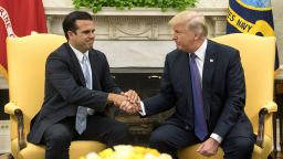 Puerto Rico Governor Ricardo Rosselló was hesitant to criticize President Trump or the federal response in the weeks after Hurricane Maria.