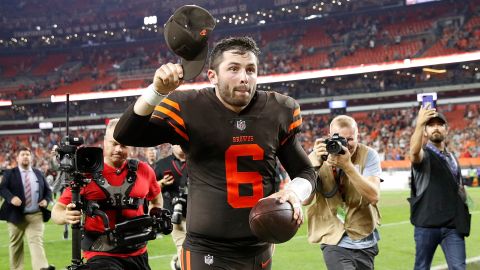 Baker Mayfield's debut performance inspired the Browns to their first win since December 24, 2016. 