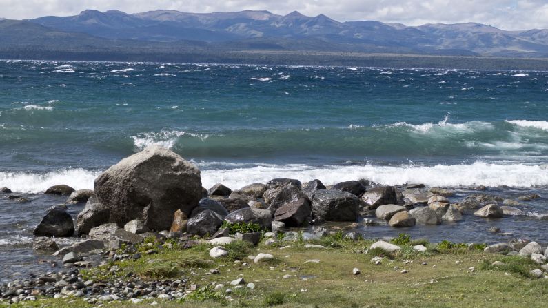 <strong>Lago Nahuel Huapi:</strong> Kitesurfing in the past decade has become a booming sport on Lago Nahuel Huapi. Even, steady winds, safe shorelines and kilometers of water with snow-capped Andes in the background make for a perfect playground. 