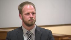 Justin Schneider during a court appearance on Wednesday, September 19. 