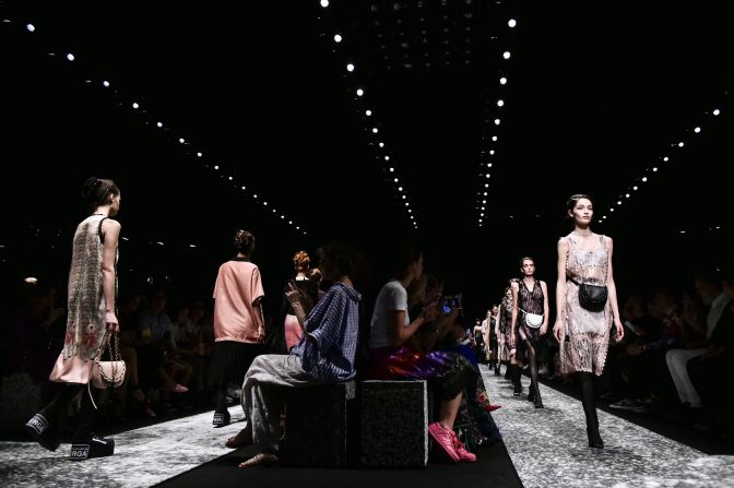 Marco de Vincenzo was one of Milan Fashion Week's most talked-about emerging designers. 