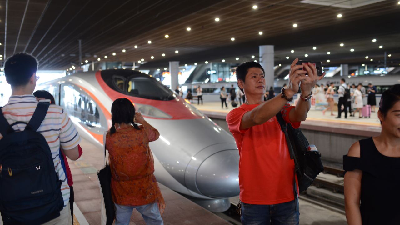 A controversial high-speed rail link between Hong Kong and China opened to the public on September 23, 2018.
