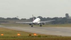 air france plane landing