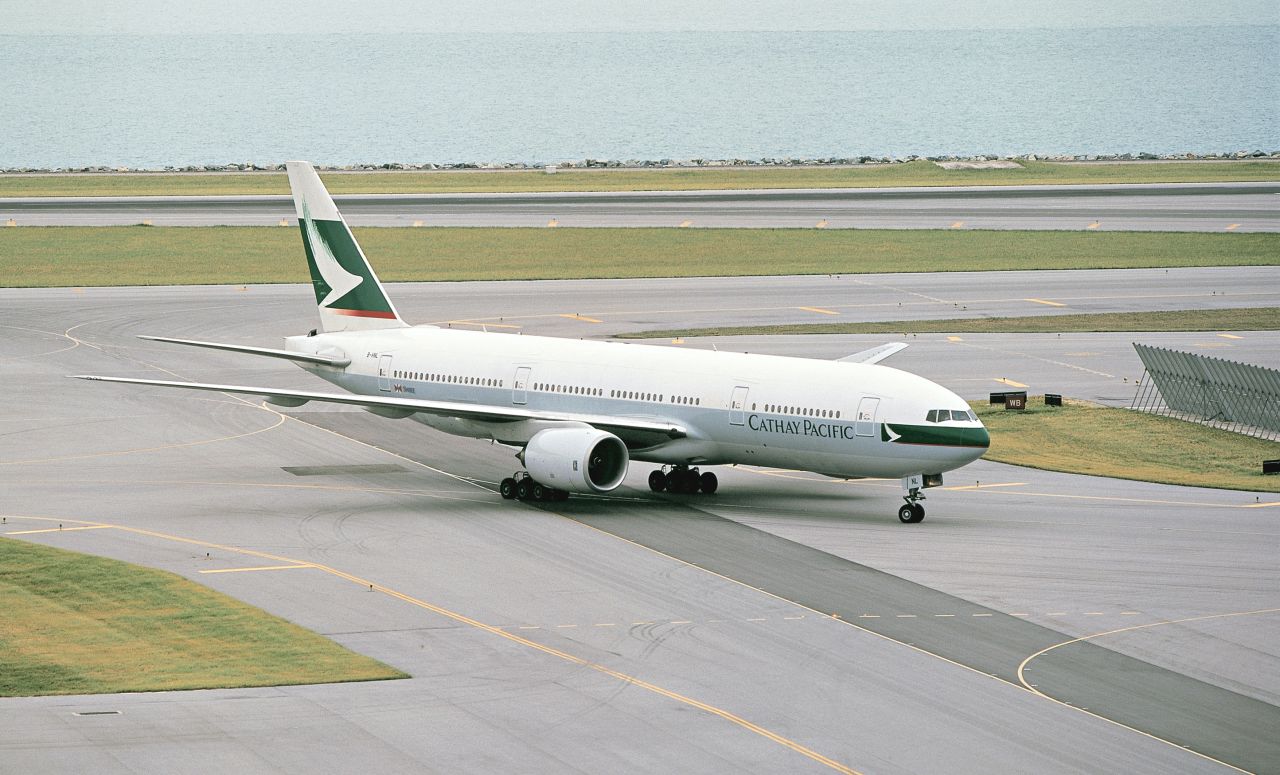 <strong>End of an era</strong>: The passenger plane retired in May after 18 years of flying with Cathay Pacific. 