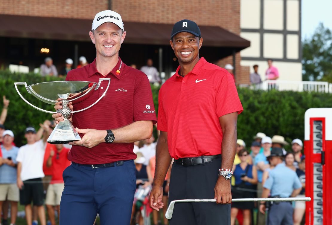 Justin Rose fended off competition from Tiger Woods to be crowned 2018 FedExCup champion.