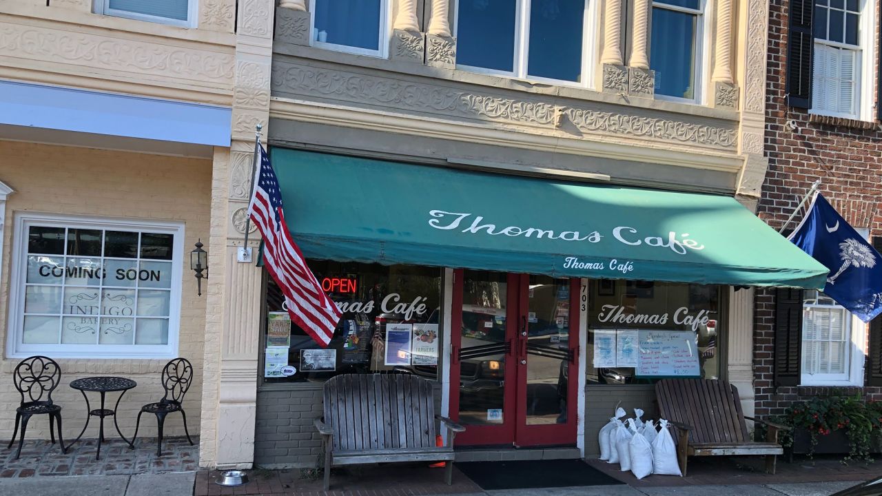 Thomas Cafe will close Tuesday in anticipation of the flood, an employee says.