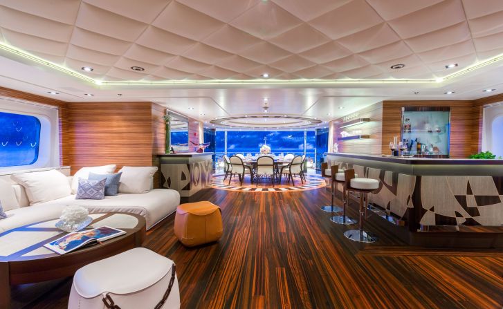 The yacht by Feadship was built in 2013 is on sale for $46.9M.