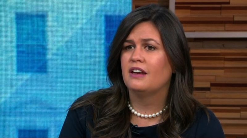 Sanders Trump Open To Kavanaugh Accuser Testifying Cnn Politics 