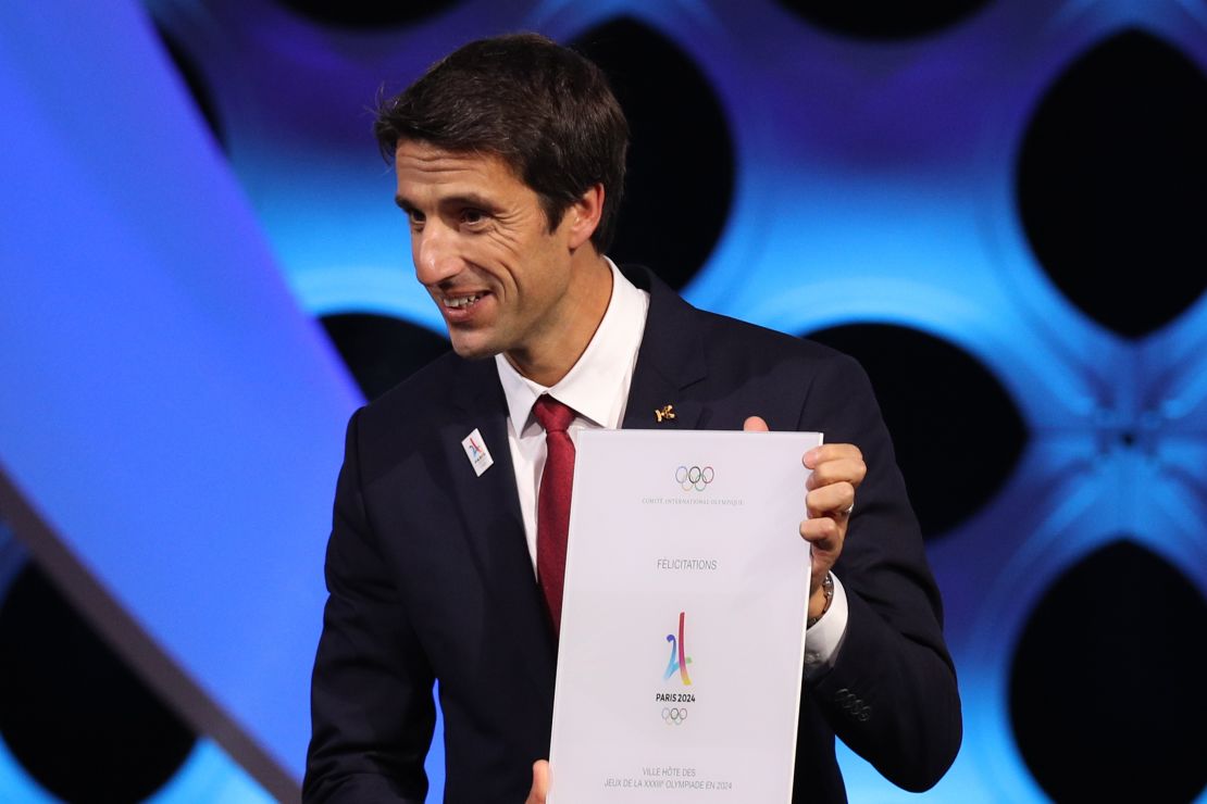 President of the Paris 2024 organizing committee Tony Estanguet told CNN he was planning a spectacular Games.