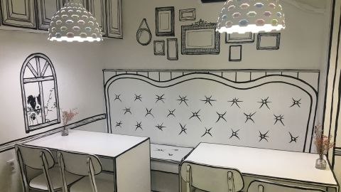 South Korean cartoon cafe (4)