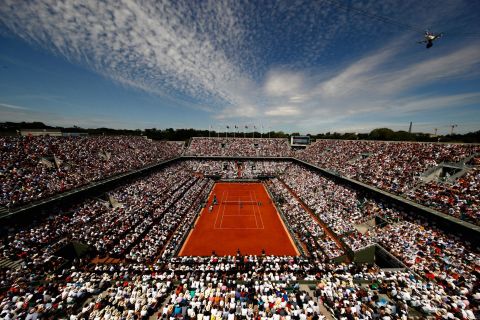 Just a short walk from the Parc de Princes is Roland Garros. The venue is home of the French Open, one of tennis' four annual grand slams. Court Philippe Chatrier, pictured here, is the main stadium which will host the tennis final in 2024. Work is underway to build a retractable roof, a brand new showcourt in the adjacent botanical gardens and a new media center.