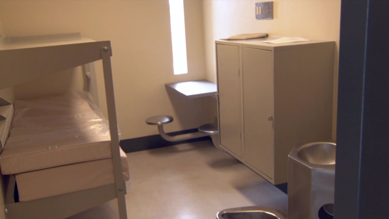 A cell at SCI Phoenix state prison.