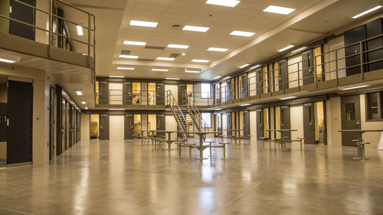 A housing unit at SCI Phoenix. 