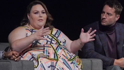 Chrissy Metz at a "This Is Us" premiere screening.