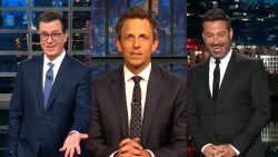 Colbert Meyers Kimmel Late Night UNGA ORIG