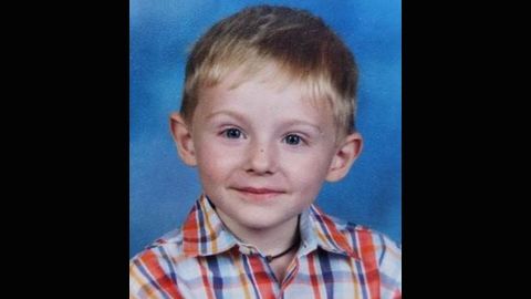 Maddox Scott Ritch, 6, was last ween wearing an "I'm the man" T-shirt.