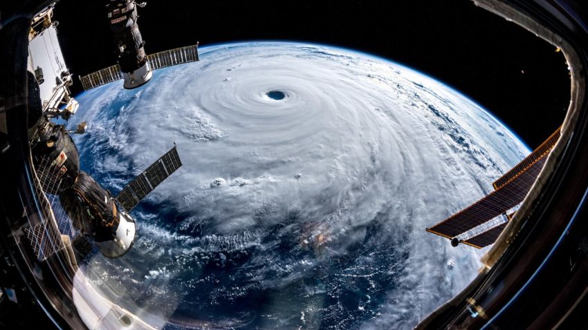An image of Typhoon Trami viewed from the International Space Station (ISS) posted on Twitter by European astronaut Alexander Gerst. He wrote: "As if somebody pulled the planet's gigantic plug. Staring down the eye of yet another fierce storm. Category 5 Super Typhoon Trami is unstoppable and heading for Japan and Taiwan. Be safe down there! #TyphoonTrami"