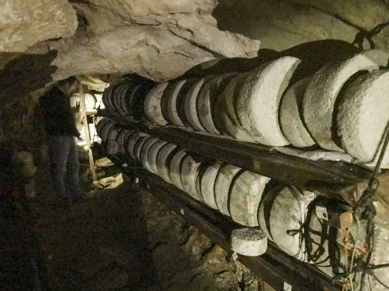 <strong>Underground aging: </strong>Much of the region's cheese is ripened and matured in mountain caves.