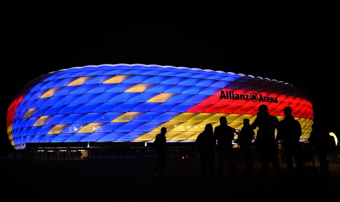 The Allianz Arena will host the final of Euro 2024, the competition's 17th edition.  