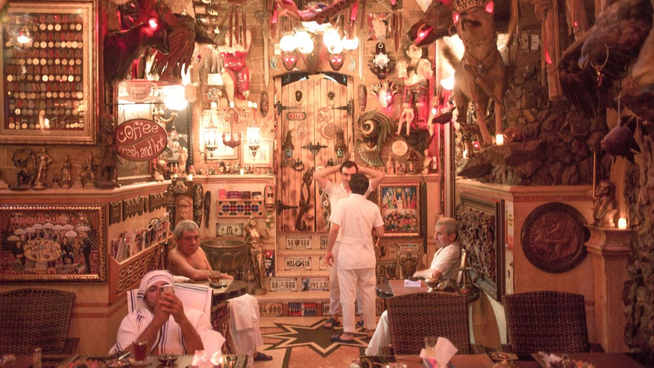 <strong>Tezebay Hammam: </strong>The eclectic mix of souvenirs, stuffed animals and dim lighting at Tezebay make the place feel part hammam, part museum.