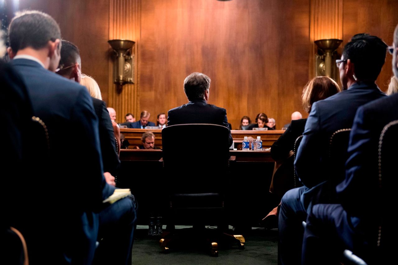 Kavanaugh told the committee that he welcomes any investigation, even as Republican senators have said they don't see a need for the FBI to probe Ford's claim.