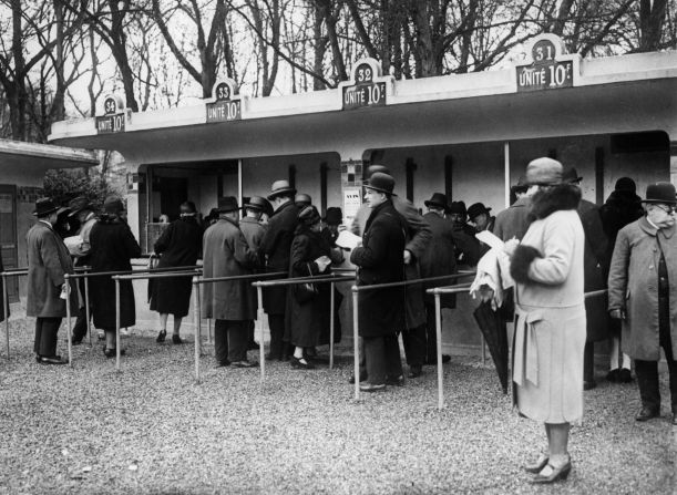 Longchamp Racecourse first opened in 1857 -- Napoleon III and Empress Eugénie attended.