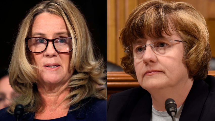 Blasey Ford Mitchell SPLIT