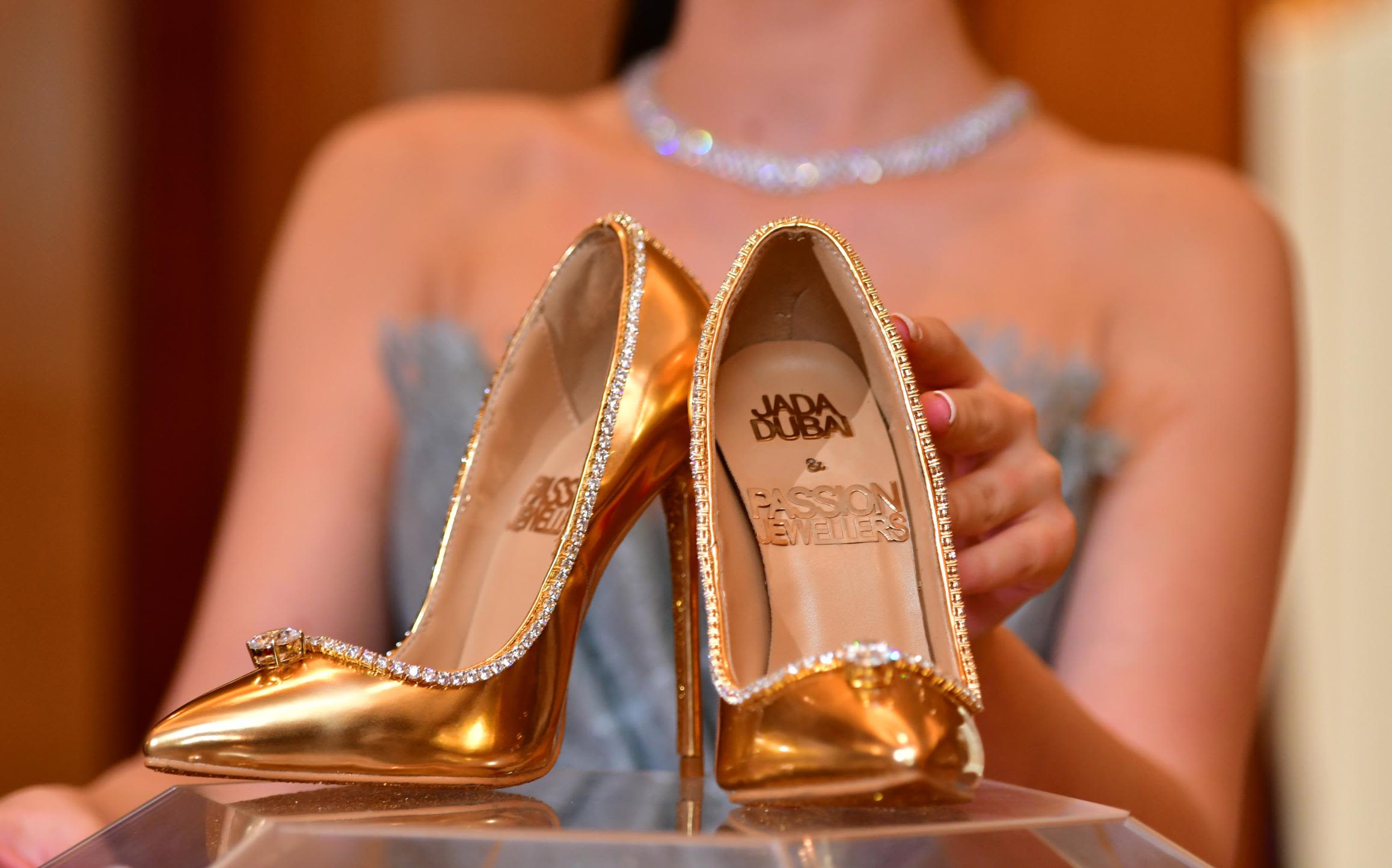 The world's most expensive stilettos are crafted in gold and diamonds -  Luxurylaunches