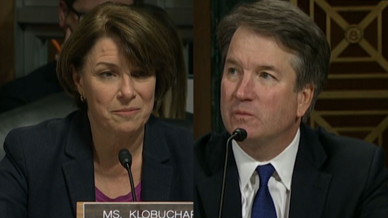 kavanaugh and klobuchar