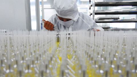A factory in eastern China that makes medical equipment, one of the industries where the Chinese government wants to boost homegrown technology.