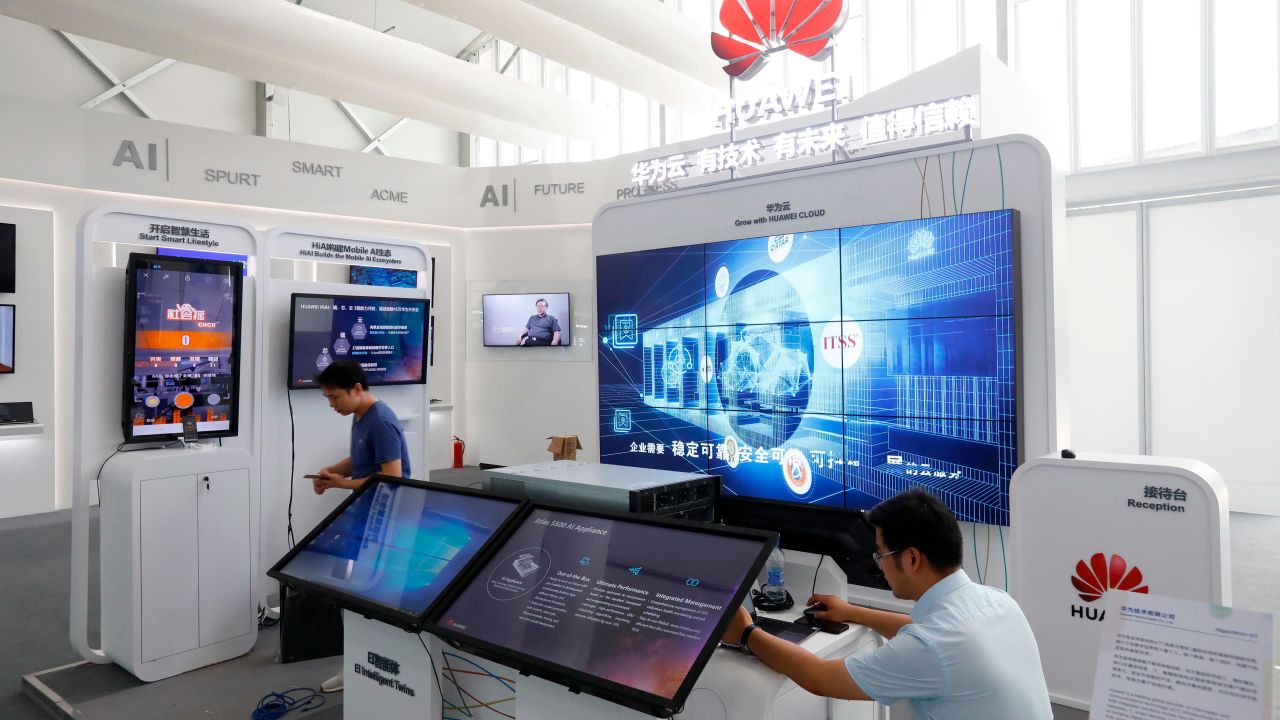 China has shifted toward higher-end exports such as smartphones made by companies like Huawei. 
