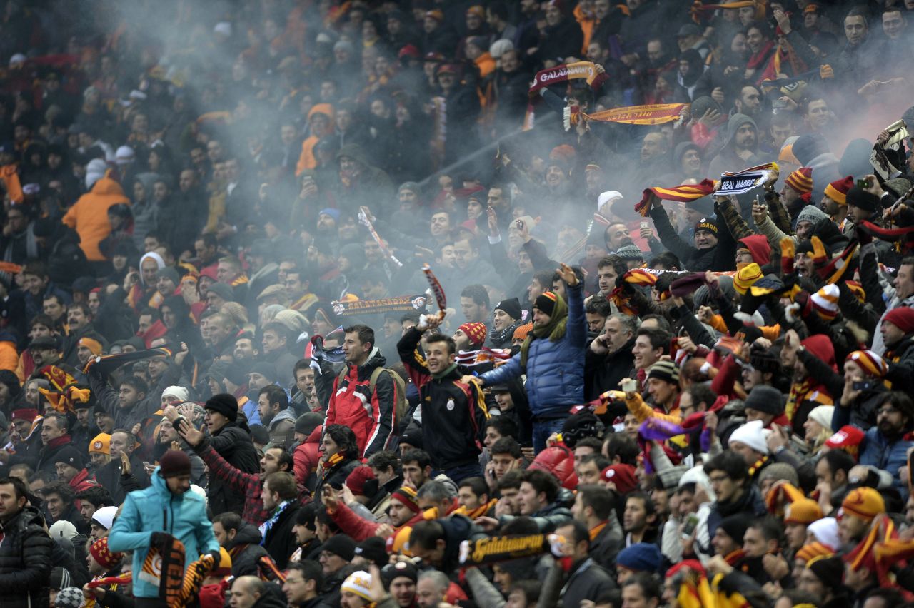 The Turk Telekom Stadium is home to Turkish giants Galatasaray. The fans here don't just wait for the big games to create an atmosphere. The stadium -- which is the second biggest in the country with a capacity of 52,223 -- is always awash with flags, scarves and flares.