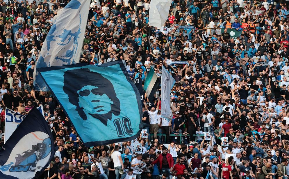 The Stadio San Paolo has one of the most raucous atmospheres in Serie A. Large flags and constant singing are common place in Naples, making this iconic stadium rock during home matches. 