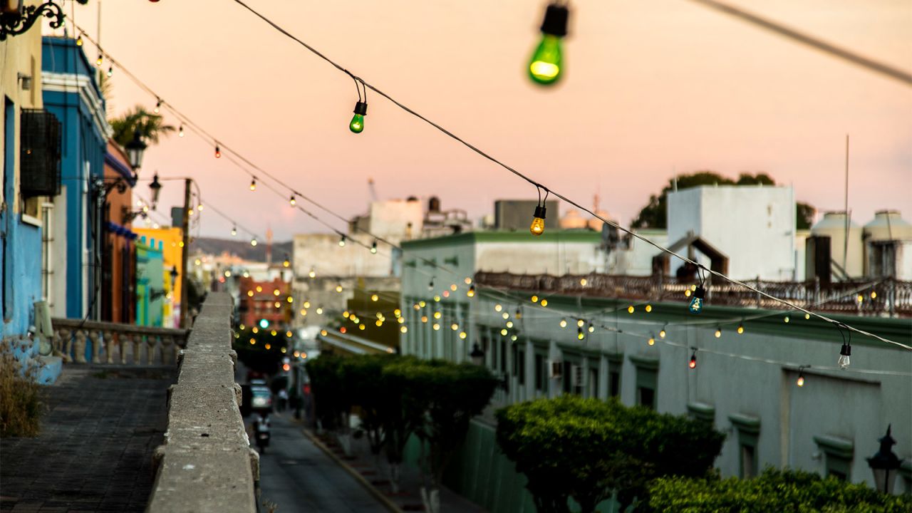 Dusk in Mazatlan is a beautiful time for a walk.