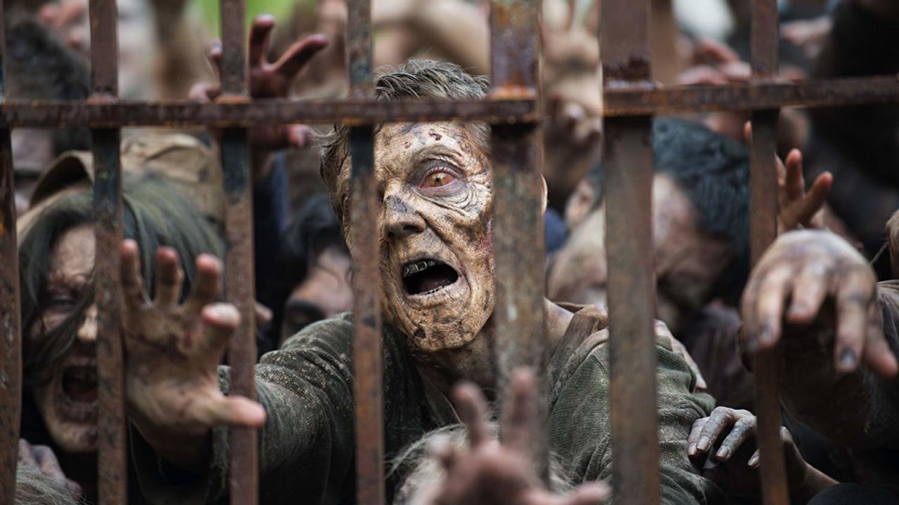 Zombies in "The Walking Dead."