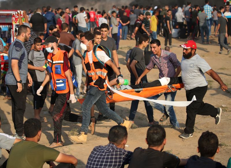 6 Palestinians Killed By Israel Forces In Gaza Clashes, Palestinian ...