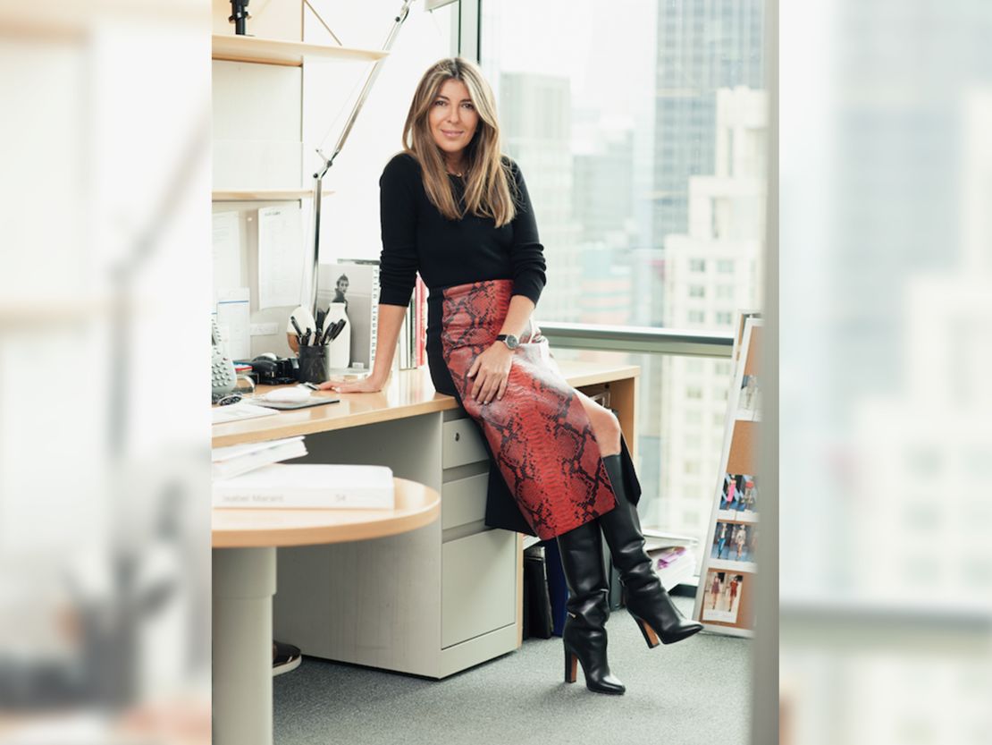 Nina Garcia is the editor-in-chief of Elle magazine.