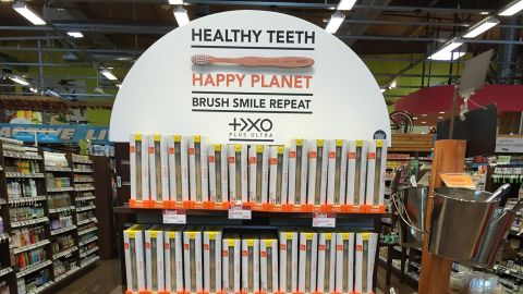 Plus Ultra bamboo toothbrushes are sold in 320 retail stores including Whole Foods and Amazon.