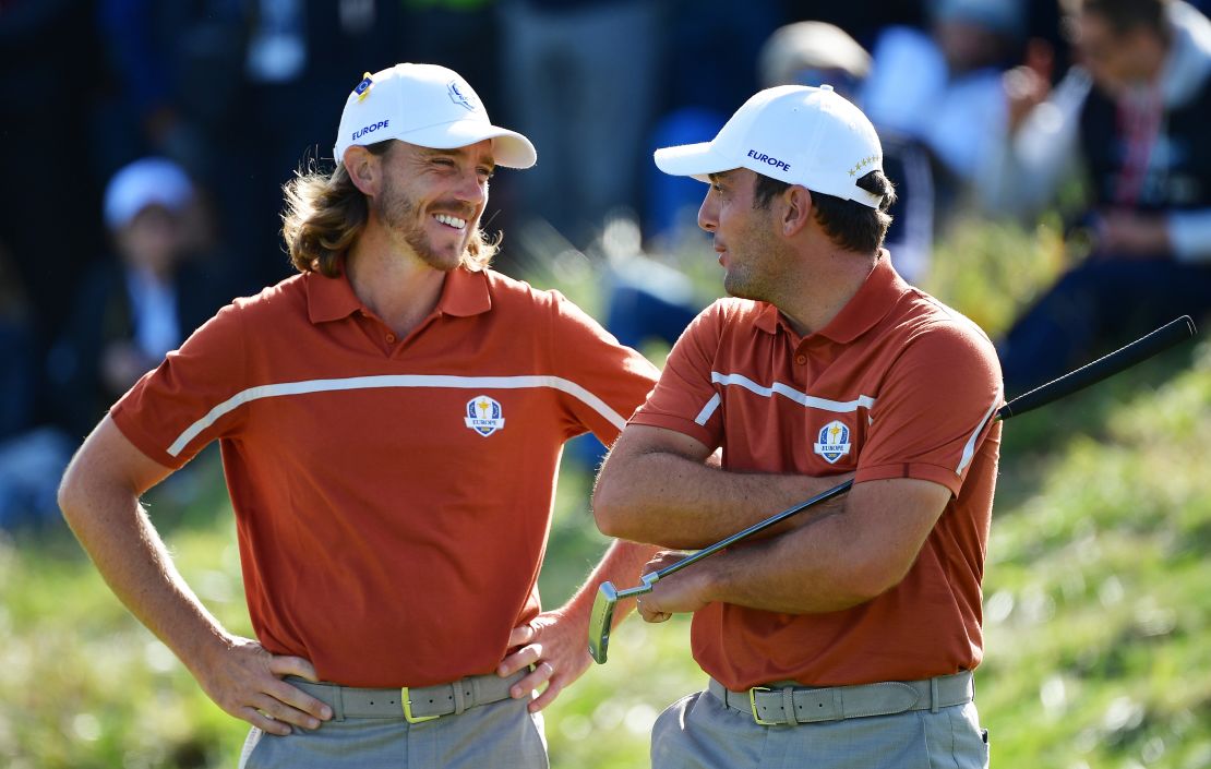 Tommy Fleetwood and Francesco Molinari were unbeaten in four matches together.