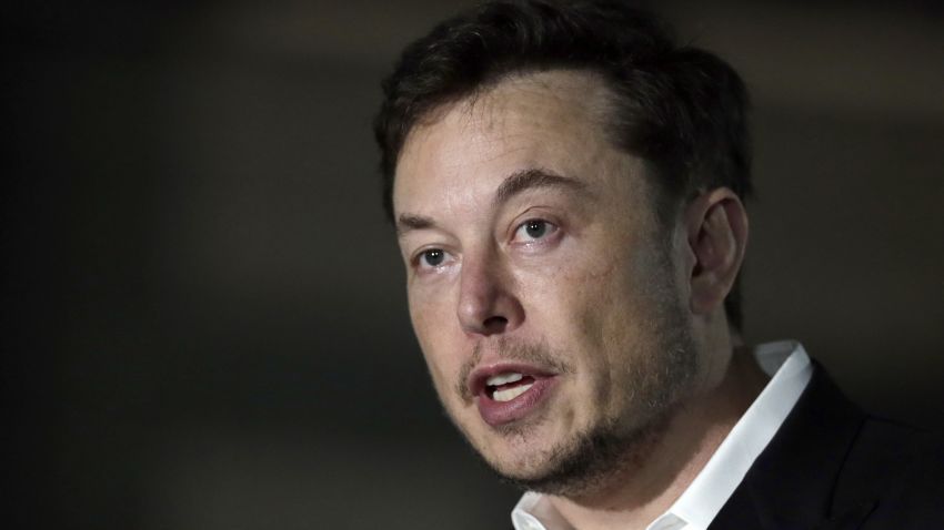 In a Thursday, June 14, 2018 file photo, Tesla CEO and founder of the Boring Company Elon Musk speaks at a news conference, in Chicago.