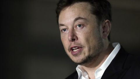 In a Thursday, June 14, 2018 file photo, Tesla CEO and founder of the Boring Company Elon Musk speaks at a news conference, in Chicago. 