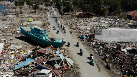 More than 48,000 across Sulawesi have been displaced by the disaster. 