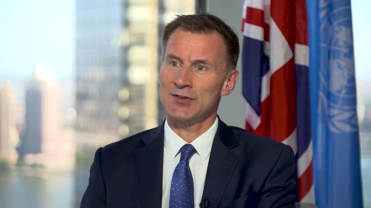 jeremy hunt amanpour